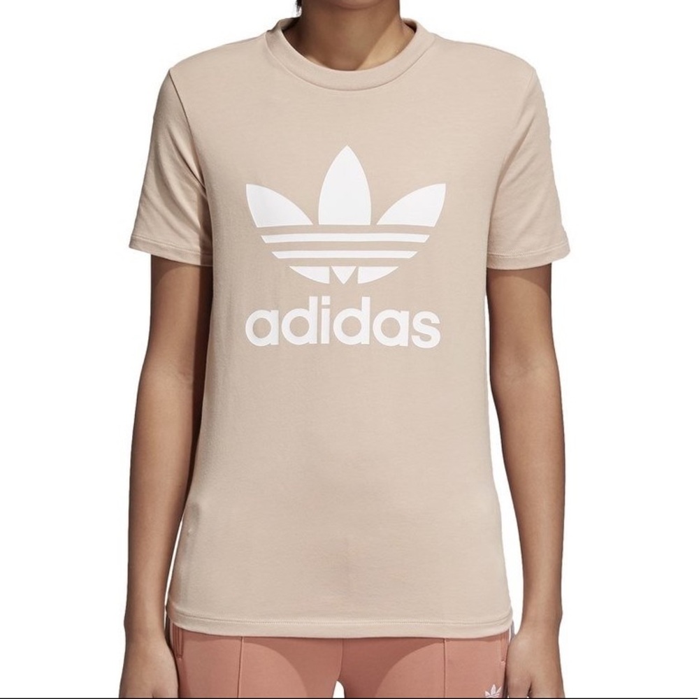 Adidas trefoil t shirt